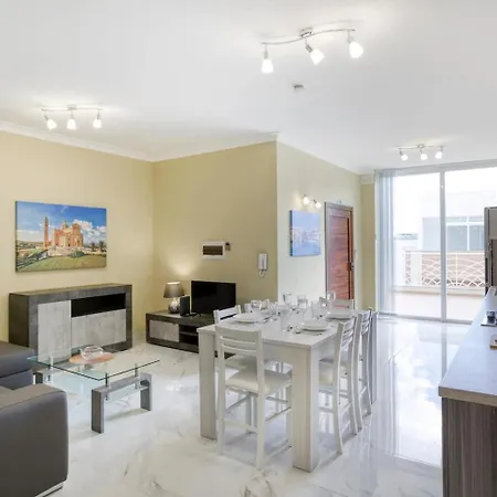 Penthouse, Seaview, Beautiful 2Br Apt 4 Marsaskala Exterior photo